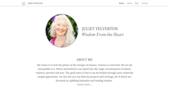 Desktop Screenshot of julietyelverton.com